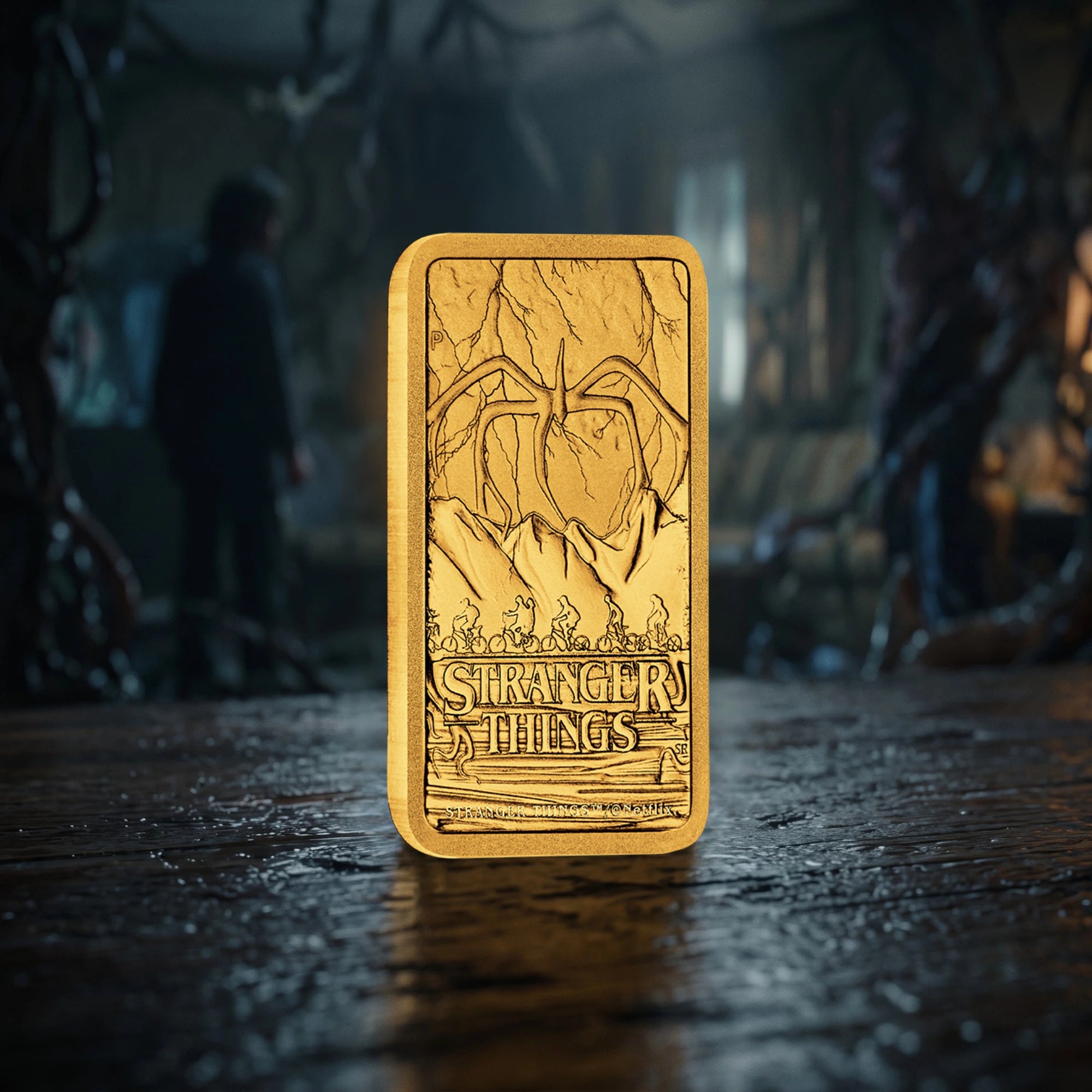 2026 Perth Mint Stranger Things 1g Gold Minted Bar