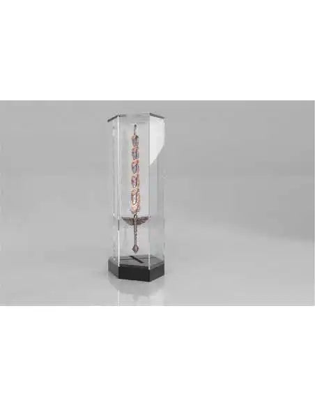 2024 Sword of Saint Michael 2.5oz Silver Antiqued Rose Gold Gilded