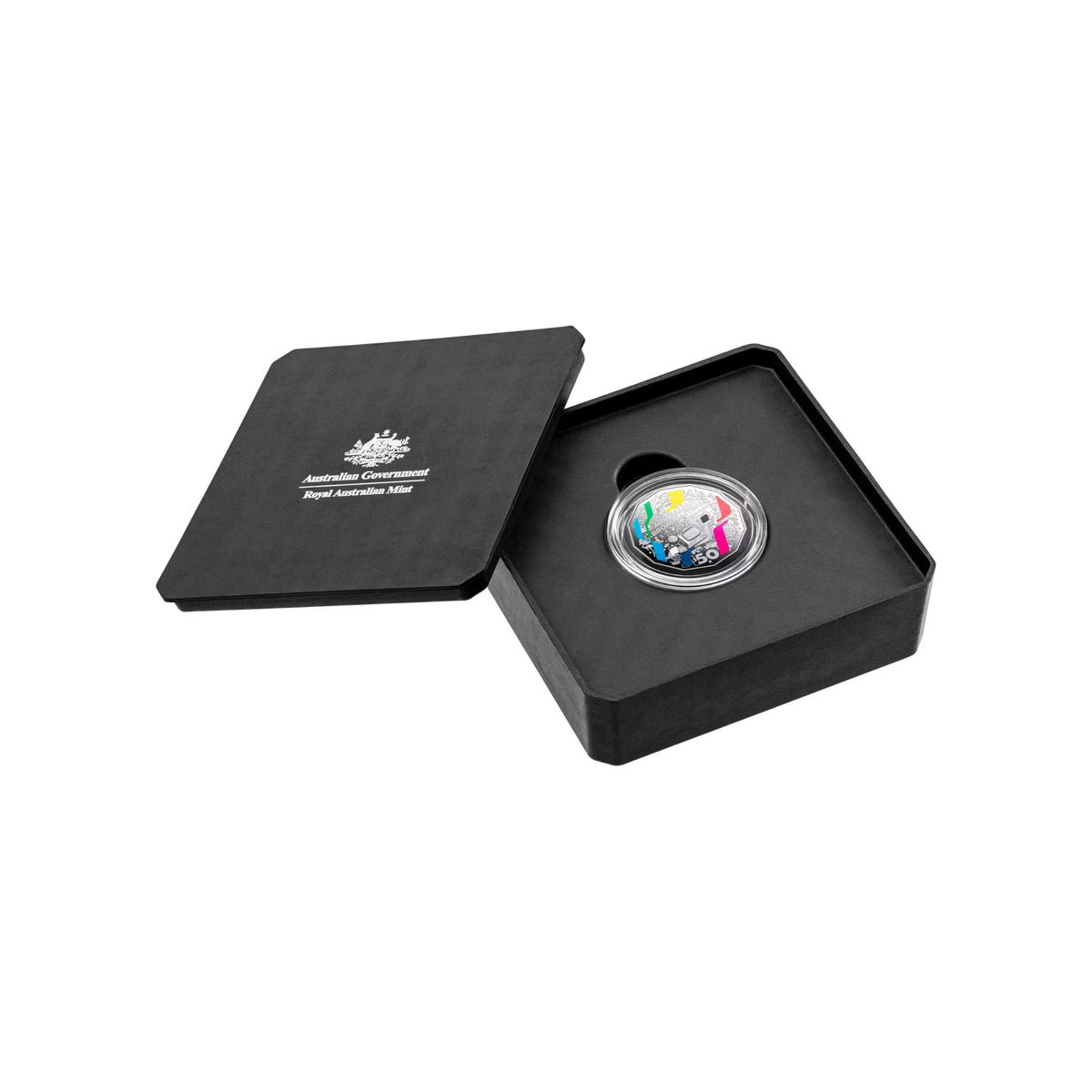 2026 RAM 70th Anniversary TV Broadcast 50c Silver Coloured Coin