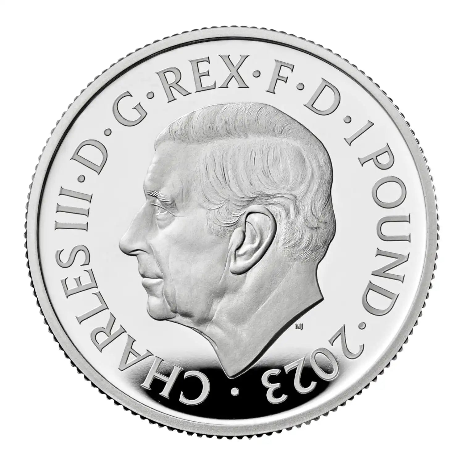 2023 Royal Mint King Charles III 75th Birthday 1/2oz Silver Proof Coin