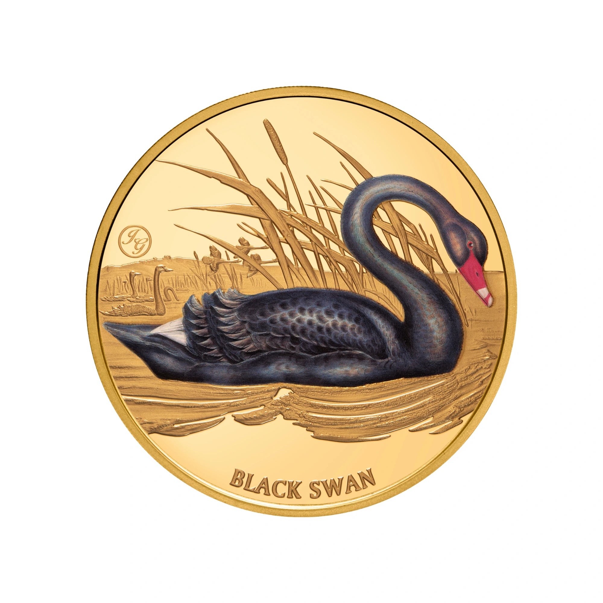 2026 Niue Black Swan 1oz Gold Proof Coin
