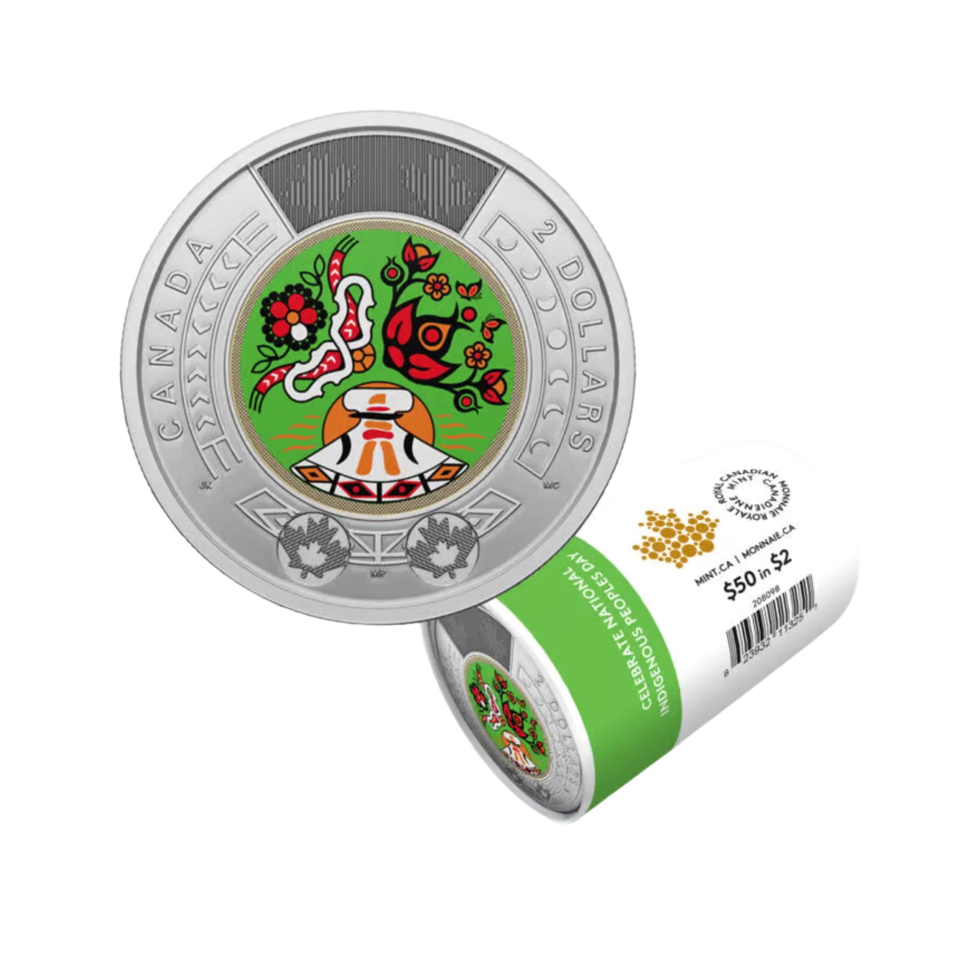 2023 RCM National Indigenous Peoples Day Coloured Coin Roll