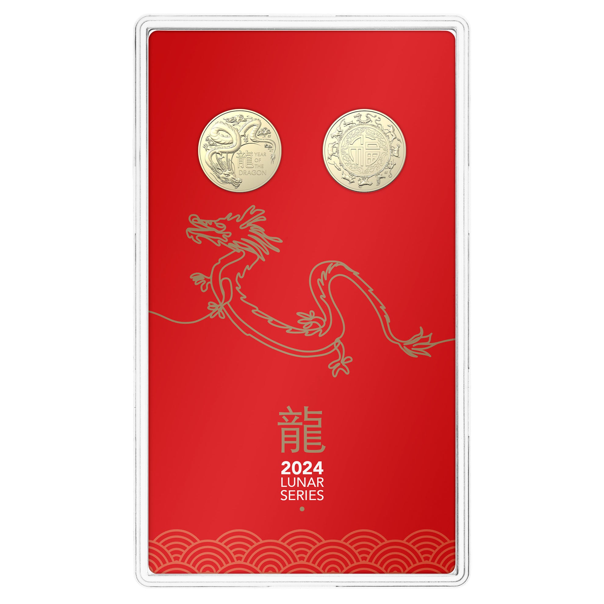 2024 RAM Lunar Dragon Two-Coin Unc