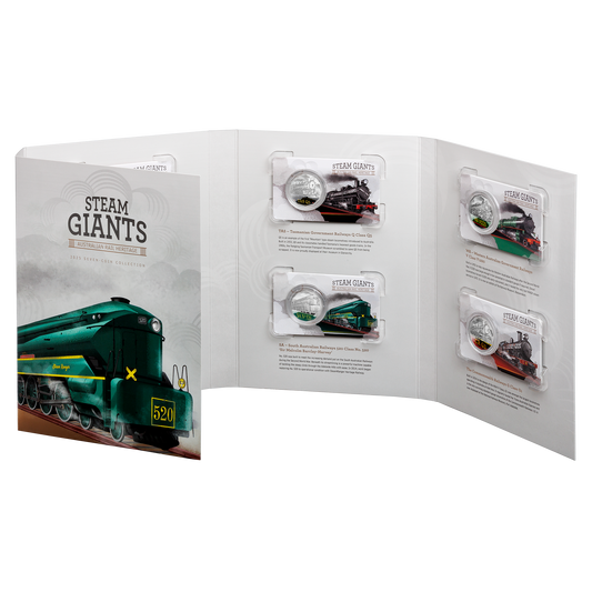 2025 RAM 50c Steam Giants 7 Coin Collection
