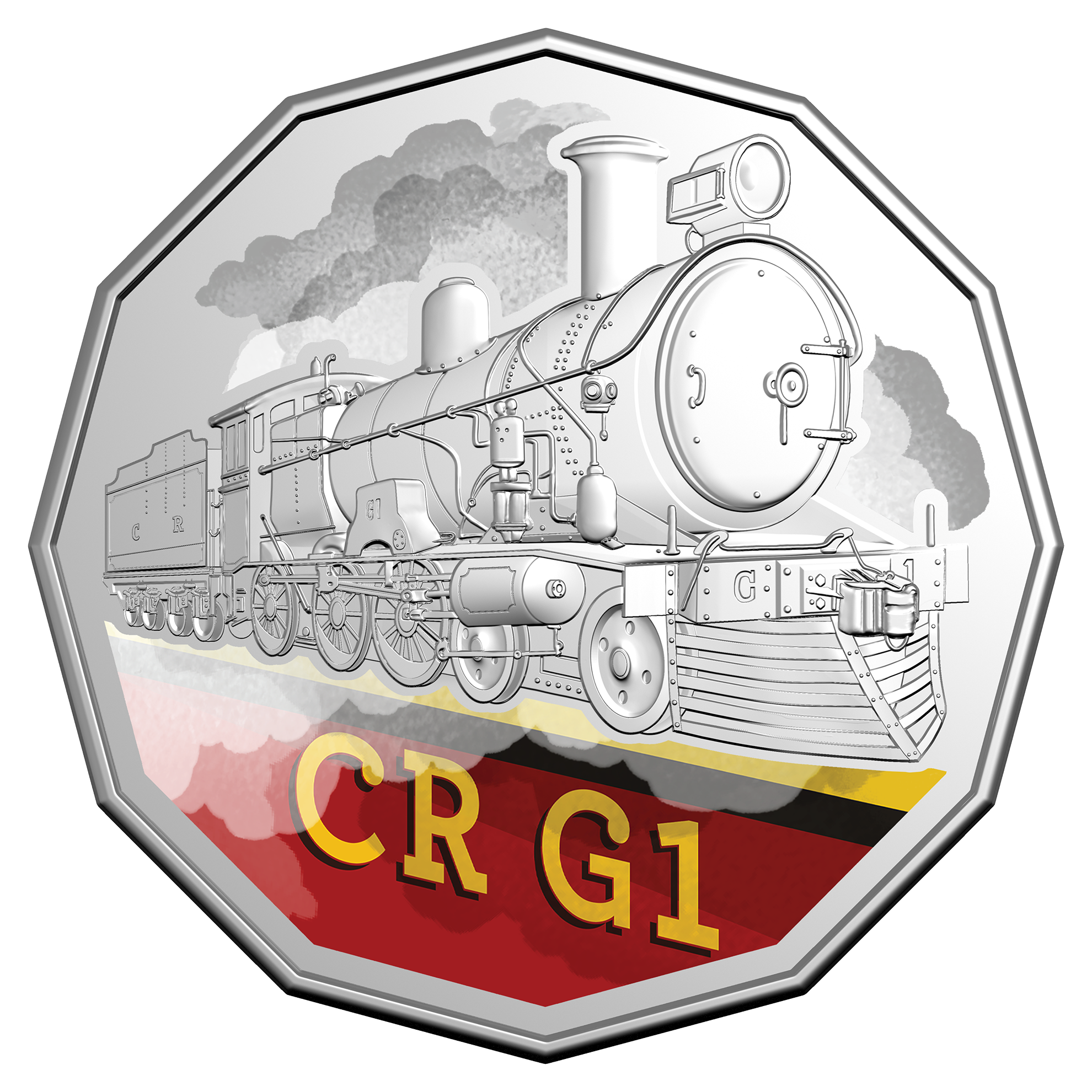 2025 RAM 50c Steam Giants 7 Coin Collection