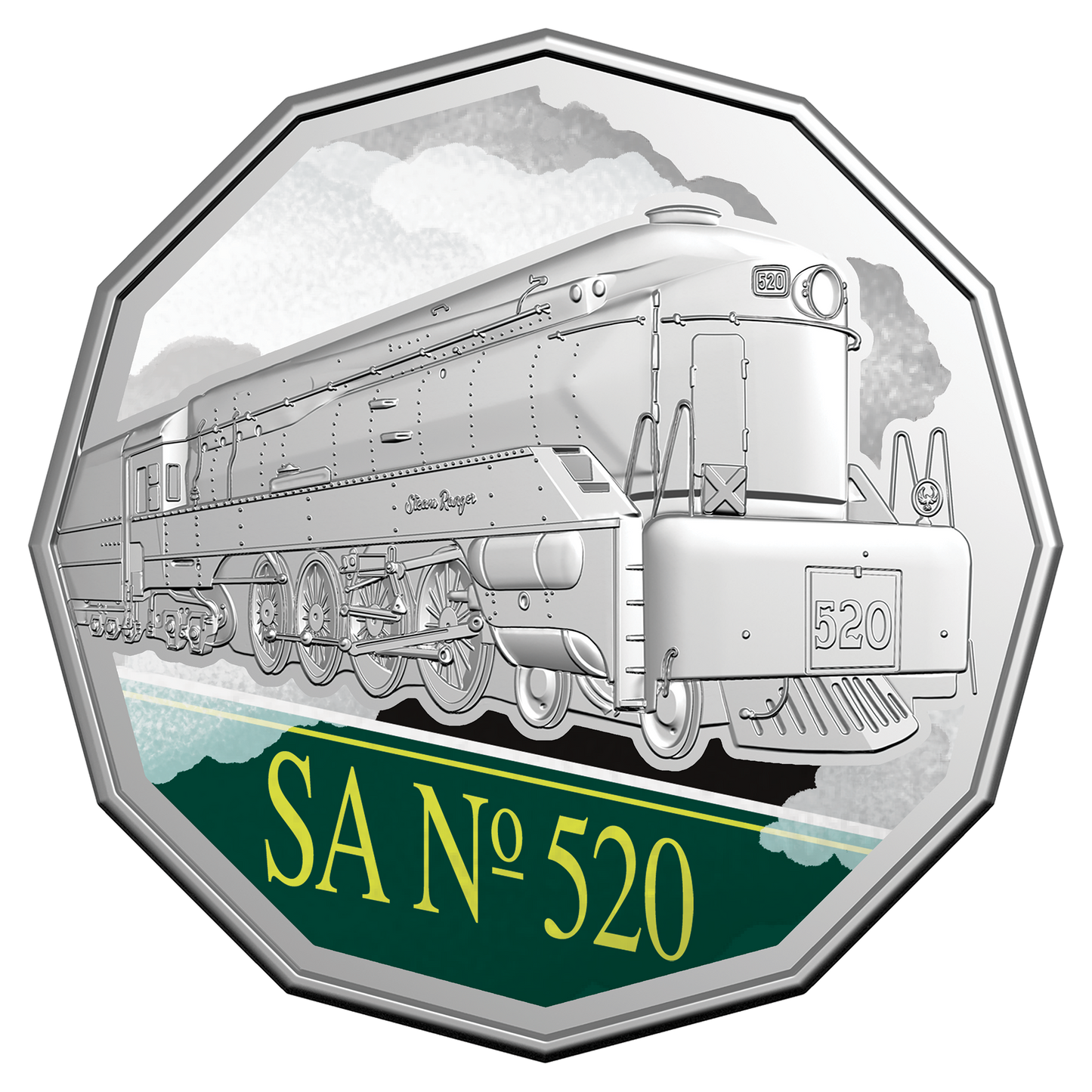 2025 RAM 50c Steam Giants 7 Coin Collection