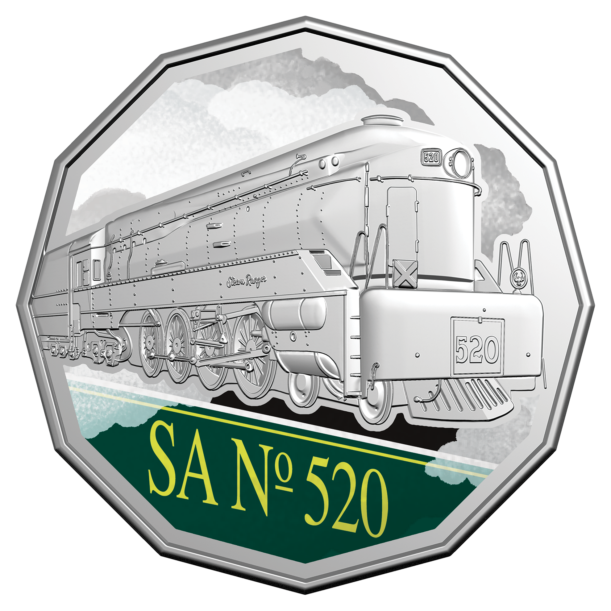 2025 RAM 50c Steam Giants 7 Coin Collection
