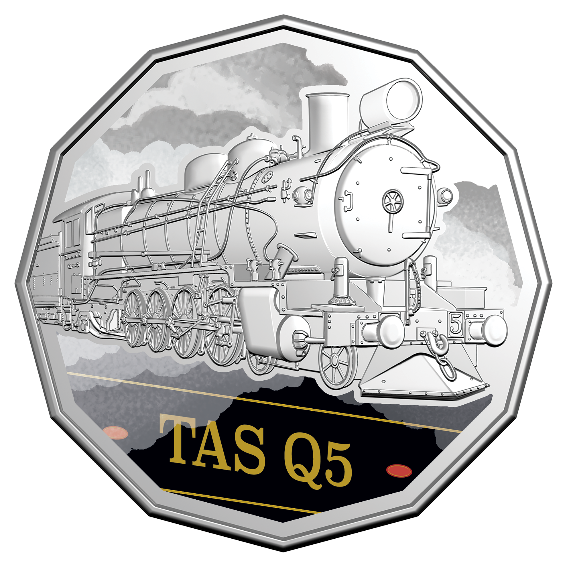 2025 RAM 50c Steam Giants 7 Coin Collection