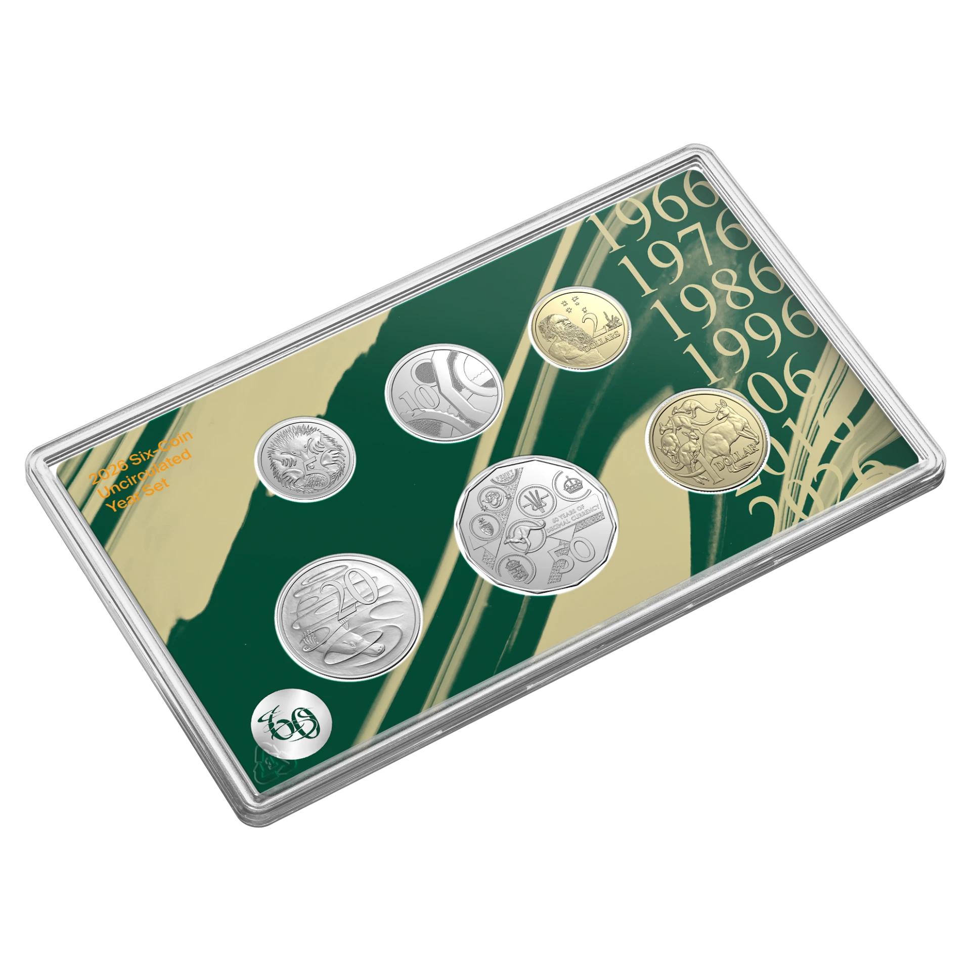 2026 RAM 60th Anniversary of Decimal Currency Six-Coin Unc  Set