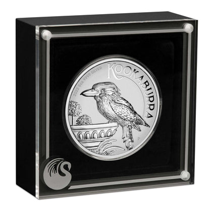 2022 Perth Mint Australian Kookaburra 5oz Silver Incused Coin