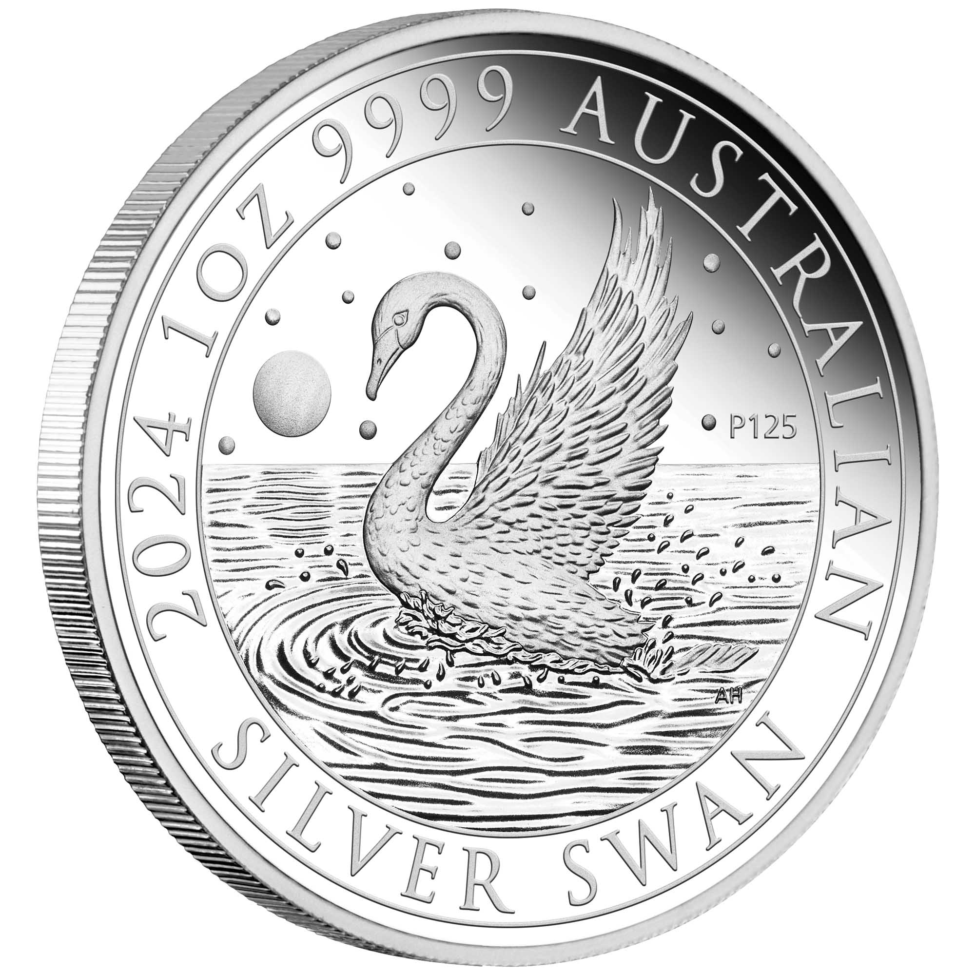 2024 Perth Mint Australian Swan 1oz Silver Proof Coin