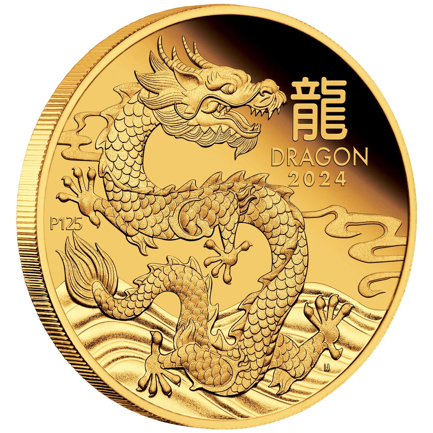 2024 Perth Mint Lunar Dragon 1oz Gold Proof Coin