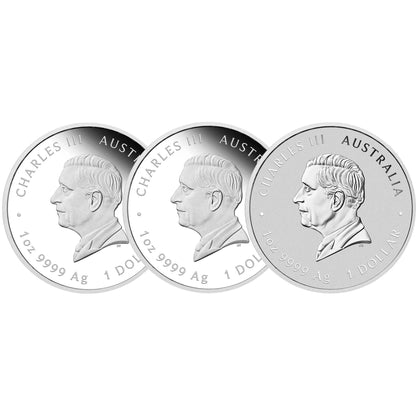 2025 Perth Mint Lunar Snake 1oz Silver Trio Set