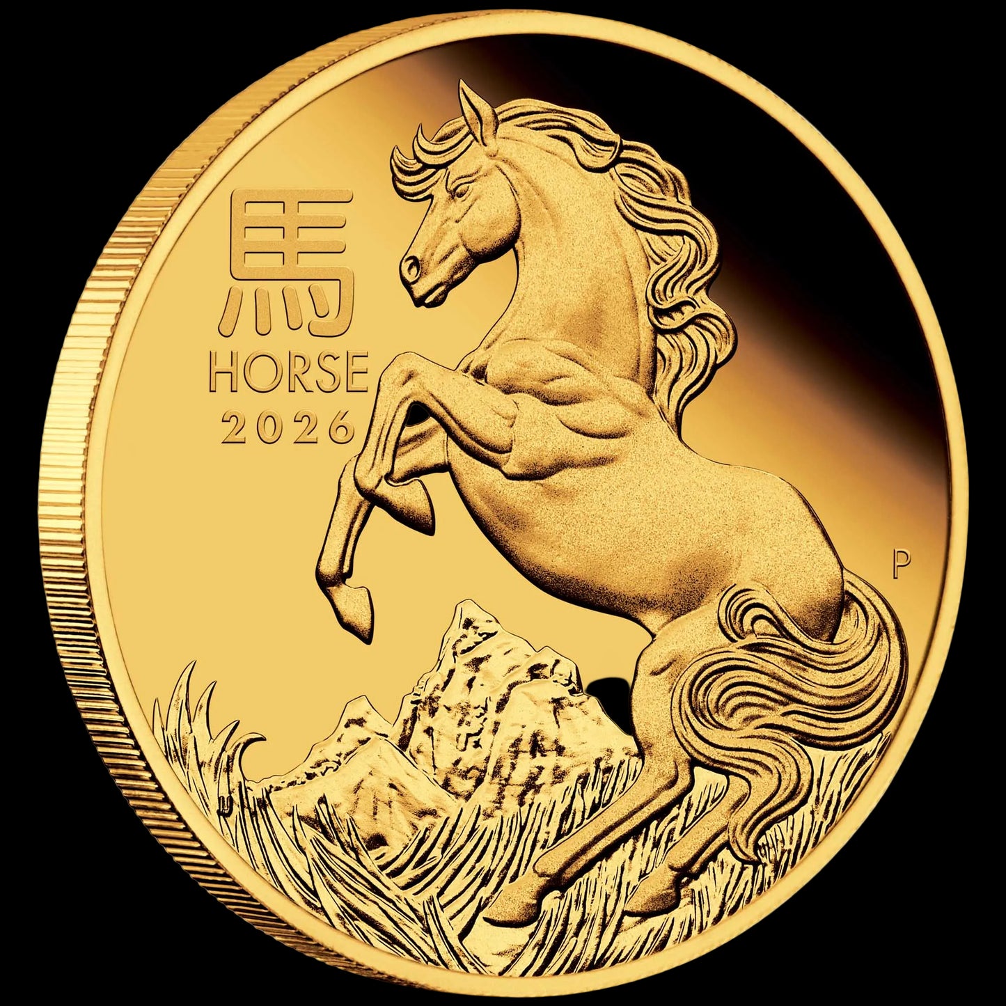 2026 Perth Mint Lunar Horse 1/4oz Gold Proof Coin