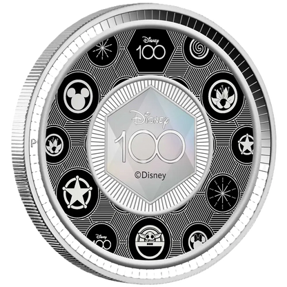 2023 Perth Mint Disney 100th Anniversary 1/2oz Silver Proof Coloured Coin