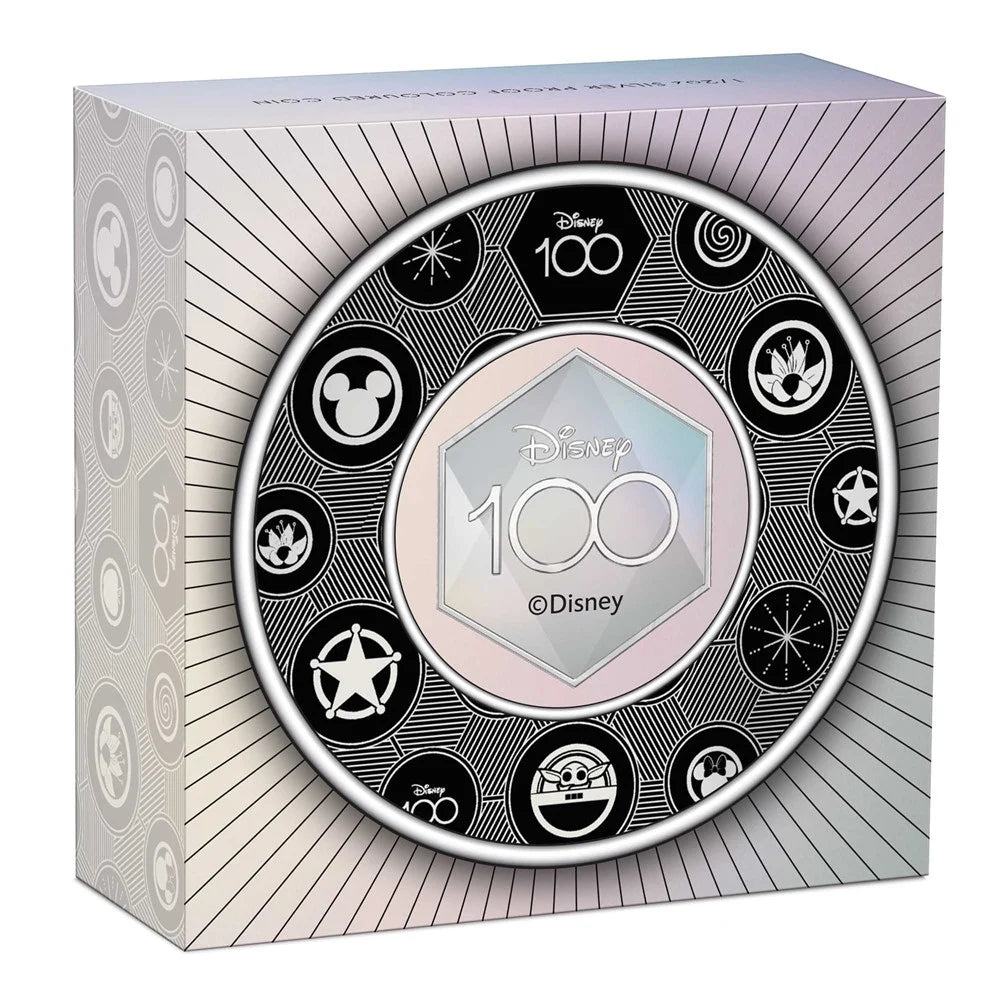 2023 Perth Mint Disney 100th Anniversary 1/2oz Silver Proof Coloured Coin