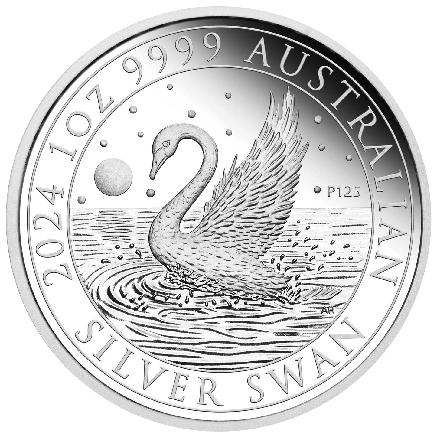 2024 Perth Mint Australian Swan 1oz Silver Proof Coin