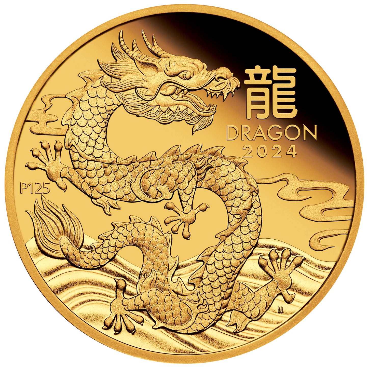 2024 Perth Mint Lunar Dragon 1oz Gold Proof Coin