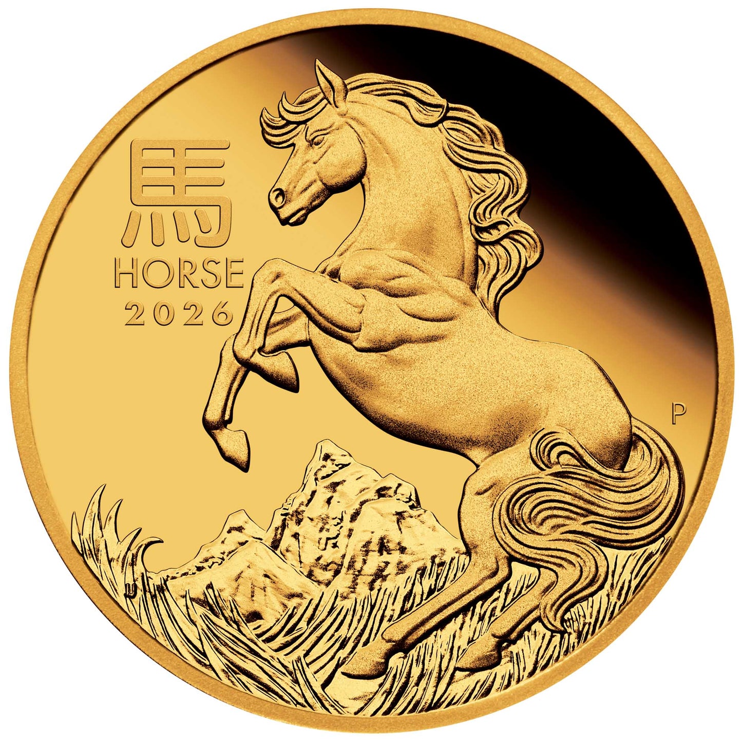2026 Perth Mint Lunar Horse 1/4oz Gold Proof Coin