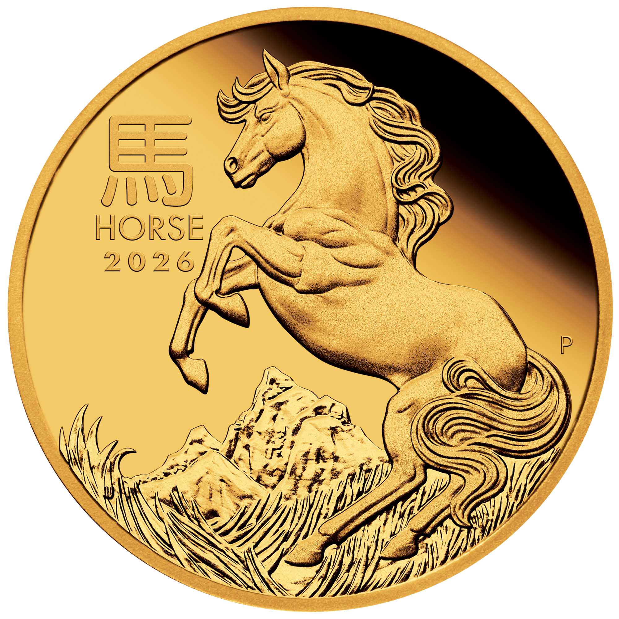 2026 Perth Mint Lunar Horse 1/4oz Gold Proof Coin