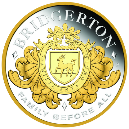 2026 Perth Mint Bridgerton House of Bridgerton 2oz Proof Gilded Silver Coin - Pre Order