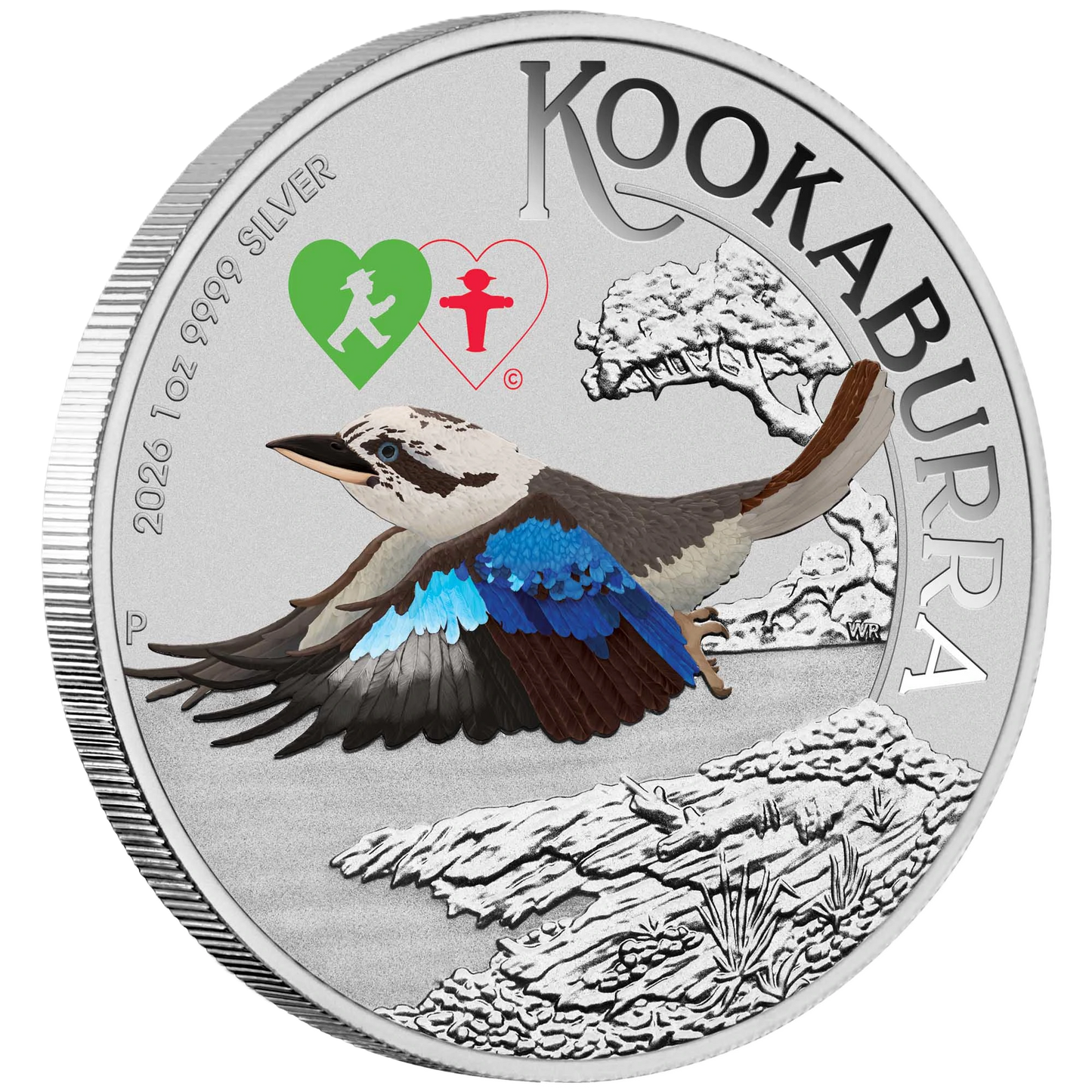 2026 Perth Mint Special Australian Kookaburra 1oz Silver Coloured Coin