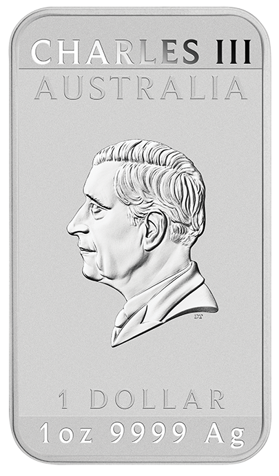 2026 Perth Mint Lunar Horse 1oz Silver Coloured Bar
