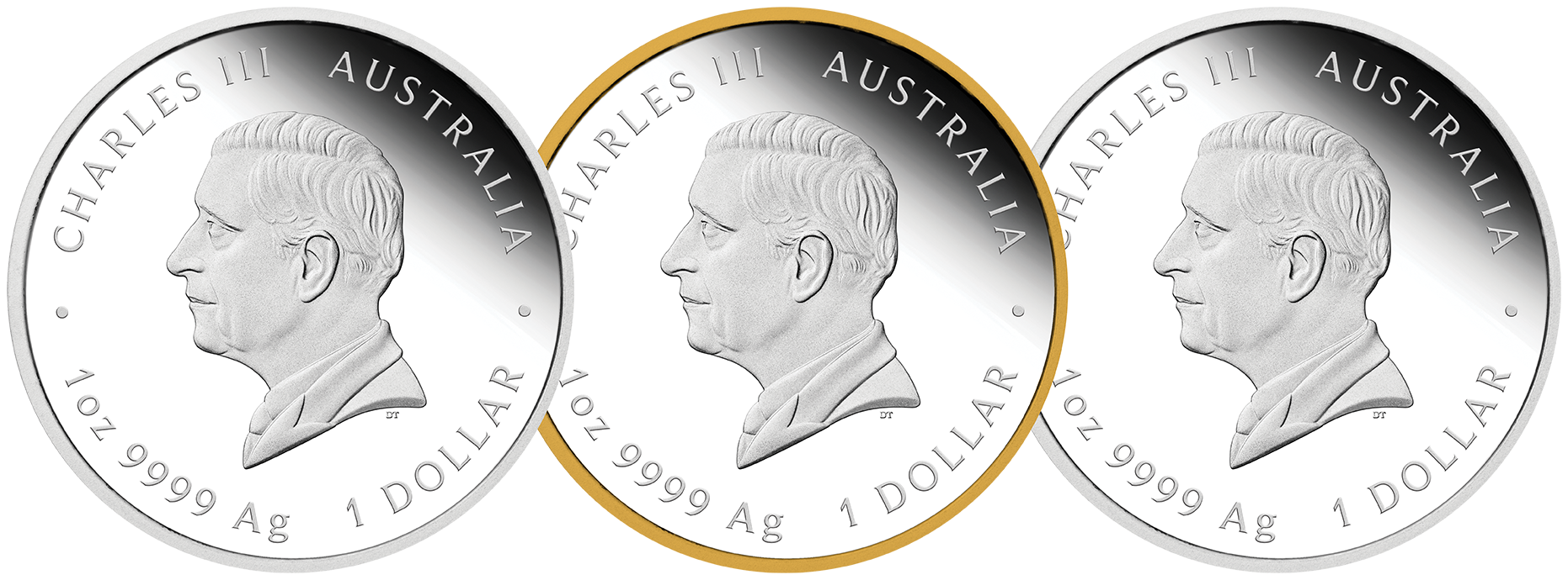 2026 Perth Mint Queen Elizabeth II 100th Anniversary 1oz Silver Proof Three Coin Set - Pre Oder