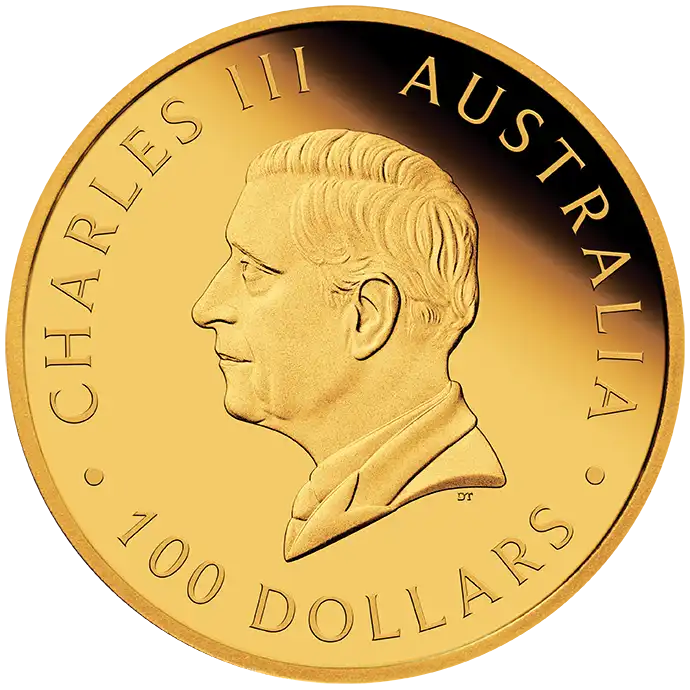 2026 Perth Mint Wedge-Tailed Eagle 1oz Gold Proof High Relief Coin
