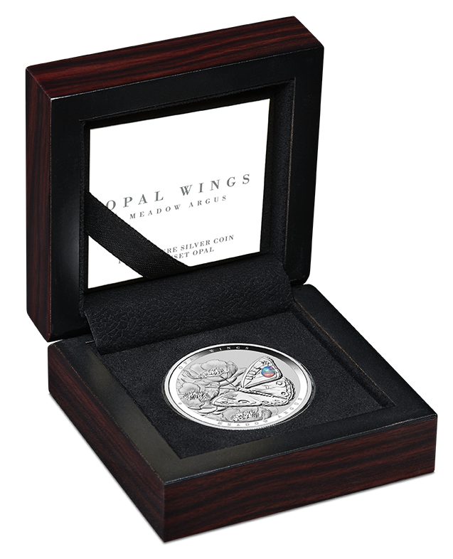 2026 Niue Opal Wings 1oz Silver Proof Opal Coin