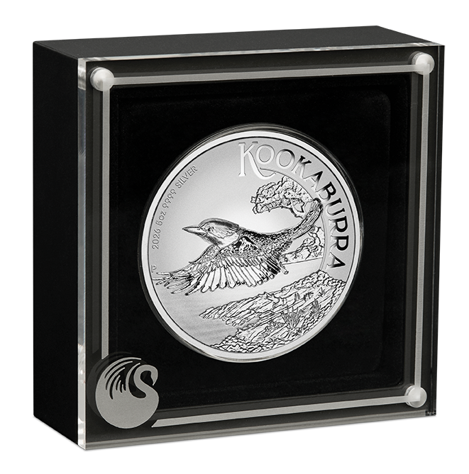 2026 Perth Mint Kookaburra 5oz Silver Incused Coin