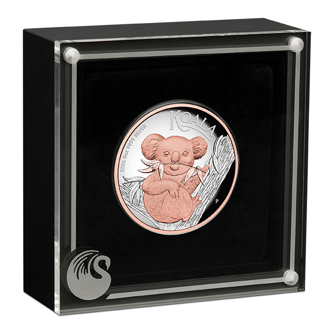 2026 Perth Mint Koala 5oz Silver Proof Coin