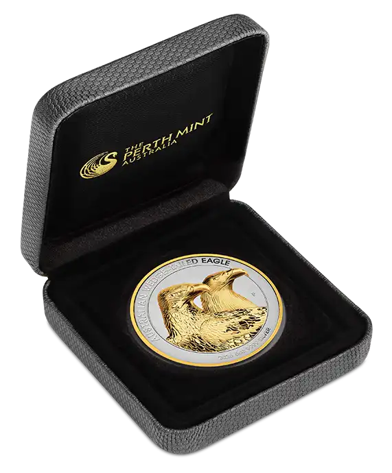 2026 Perth Mint Wedge-Tailed Eagle 1oz Gold & 5oz Silver 2-Coin Collection