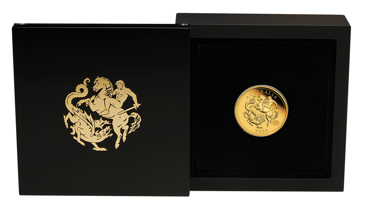 2026 Perth Mint Quarter Sovereign Gold & Silver Proof Two-Coin Collection