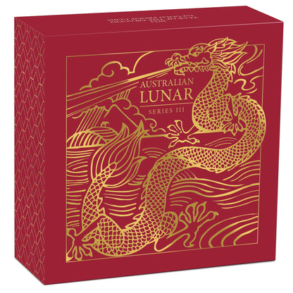 2024 Perth Mint Lunar Dragon 1oz Gold Proof Coin
