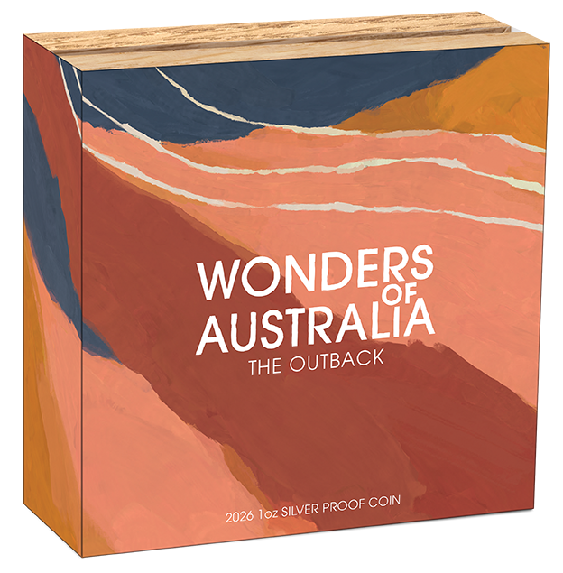 2026 Wonders of Australia The Outback 1oz Silver Proof Coin
