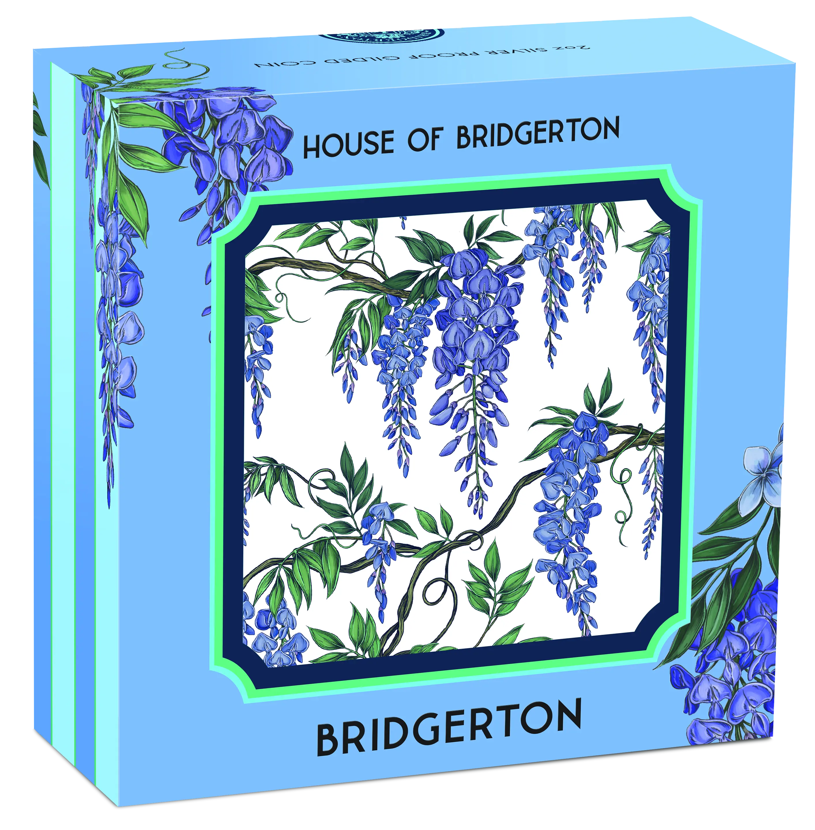 2026 Perth Mint Bridgerton House of Bridgerton 2oz Proof Gilded Silver Coin