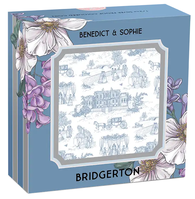 2026 Perth Mint Bridgerton Benedict & Sophie 1/2oz Silver Proof Coin