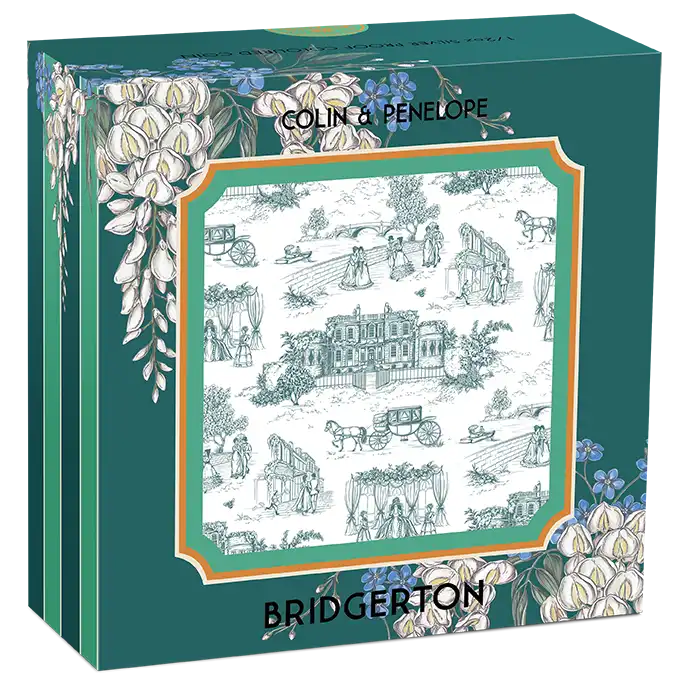 2026 Perth Mint Bridgerton Colin & Penelope 1/2oz Silver Proof Coin