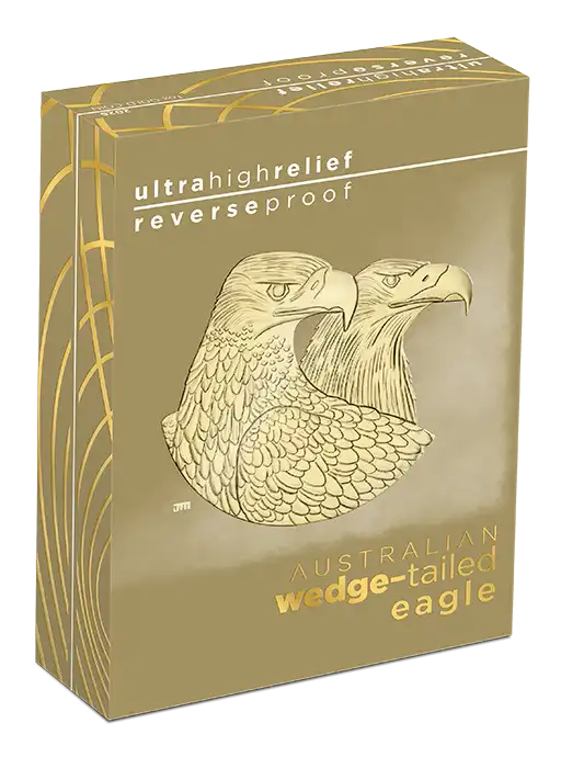 2026 Perth Mint Wedge-Tailed Eagle 1oz Gold Proof High Relief Coin