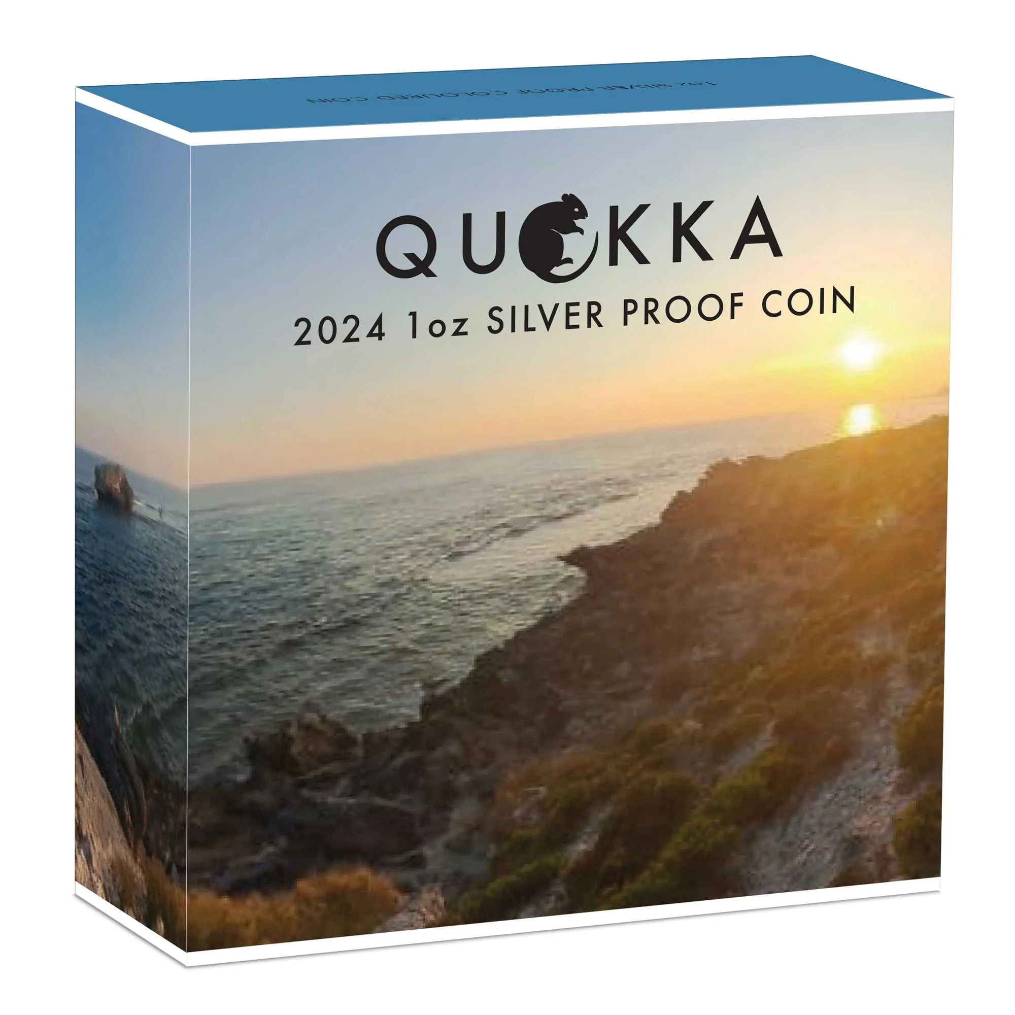 2024 Perth Mint Quokka 1oz Silver Coloured High Relief Proof Coin