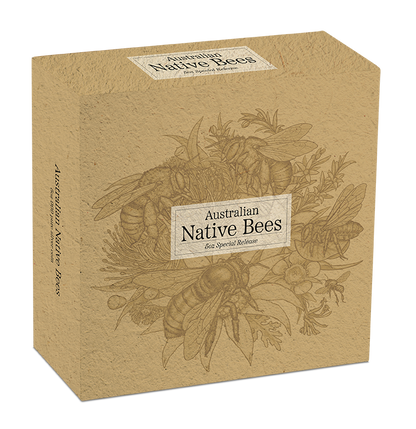 2026 Niue Australian Native Bees 1oz & 5oz Silver Proof Hologram 3-Coin Collection Pre order