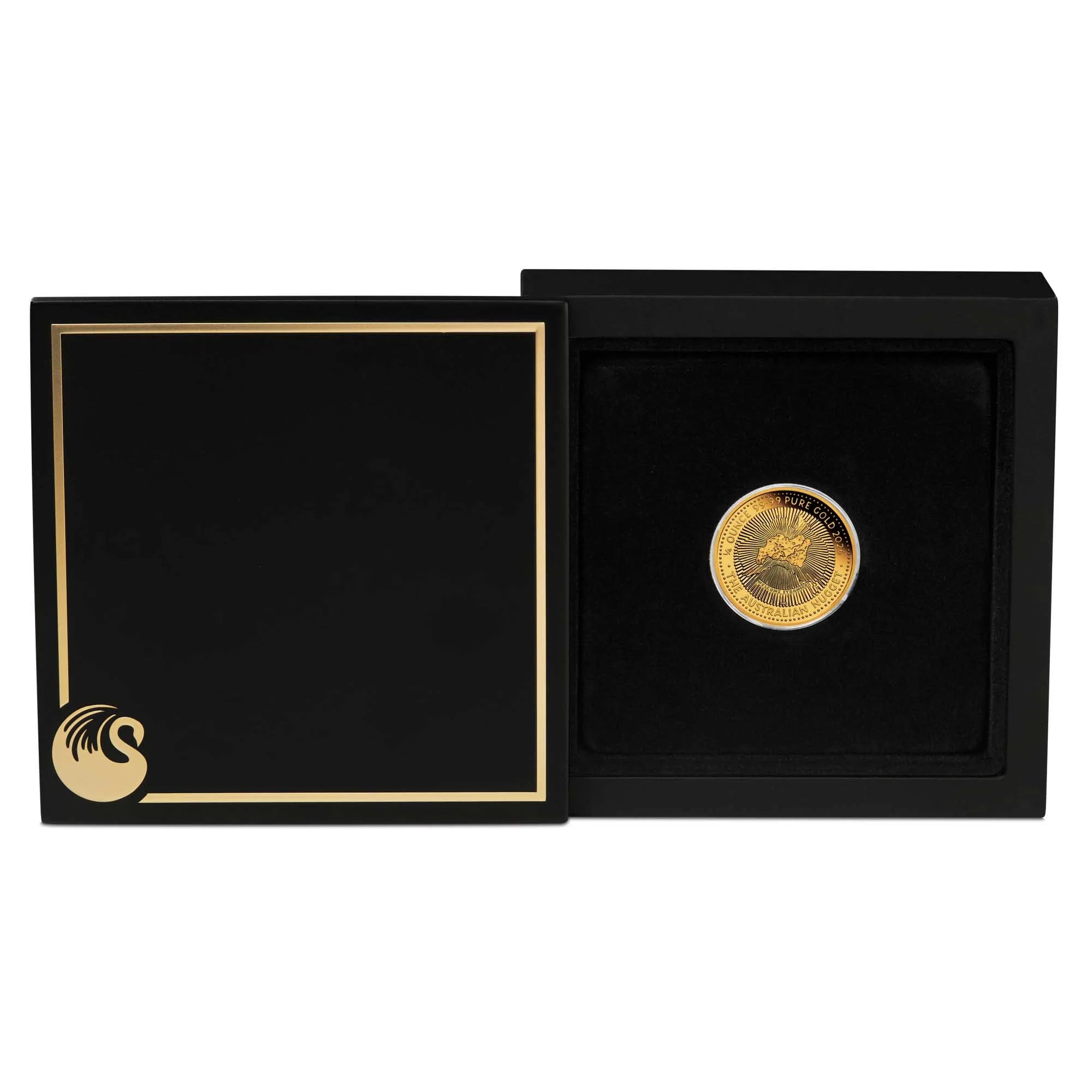 2026 Perth Mint Gold Nugget Anniversary 1/4oz Proof Gold Coin