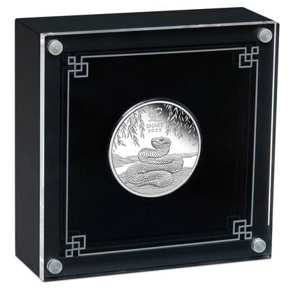 2025 Perth Mint Lunar Snake 1/2oz Silver Proof Coin