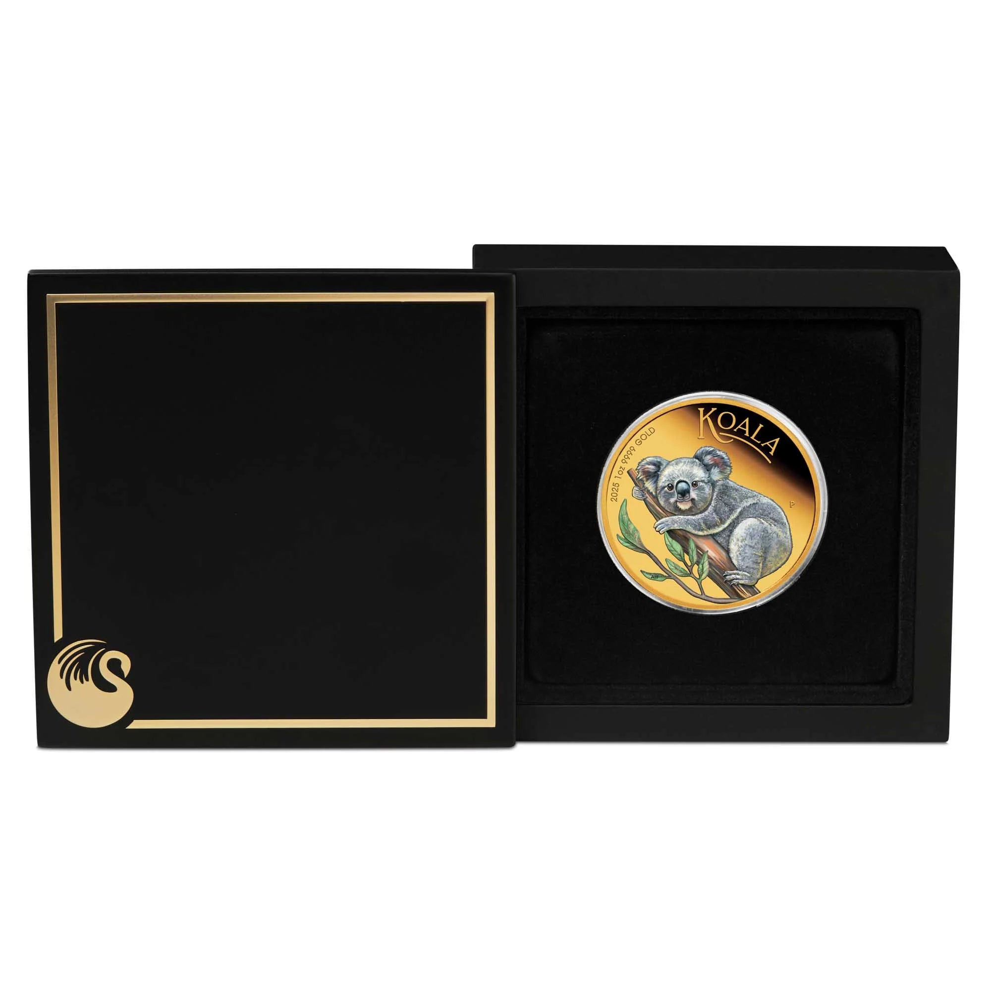 2025 Perth Mint Koala 1oz Gold Coloured Proof Coin