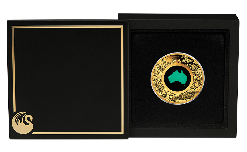 2026 Perth Mint Great Southern Land 1oz Gold Proof Chrysoprase Coin