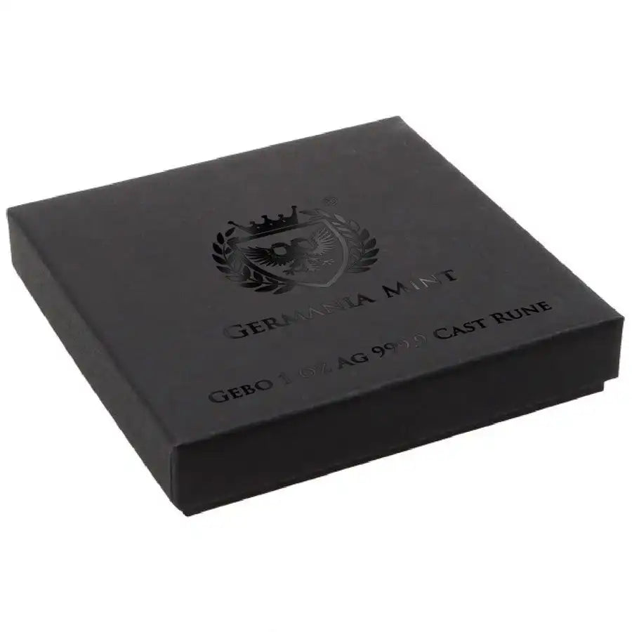 Germania Mint Gebo Rune 1 oz Silver Cast Bar