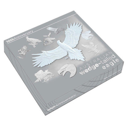 2024 Perth Mint Wedge-Tailed Eagle 10th Anniversary 10oz Silver Proof Coin