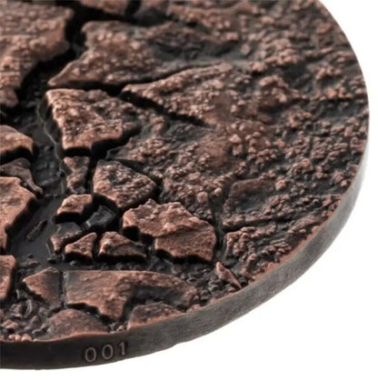 2017 Earthquake Cataclysms High Relief 1oz Silver Coin