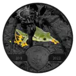 2023 Dark Nature Thai Black Tarantula 3oz Silver Ultra High Relief Coin